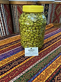 Orta boy El Kırımı Yeşil Zeytin