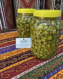 Orta boy yeşil zeytin 1 kg