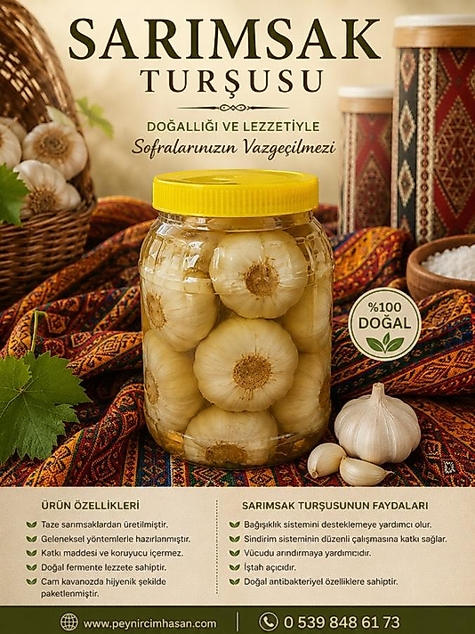 Sarımsak Turşusu