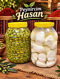 Antep peyniri yeşil zeytin