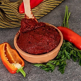 Güneş Kurutması Biber Salçası (Tatlı)