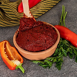 Güneş Kurutması Biber Salçası (Acı)