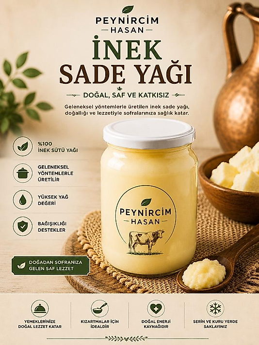 Sade Yağ ( İnek )